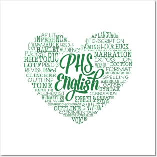 PHS English Love Tshirt Posters and Art